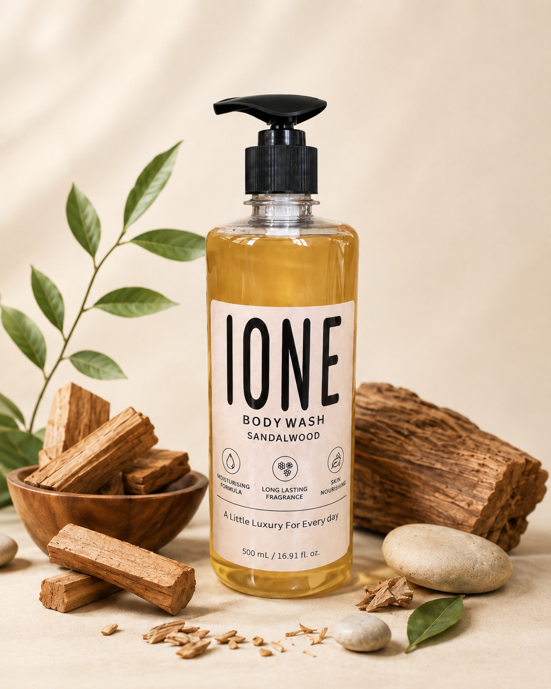 IONE Sandalwood Bodywash 500ml