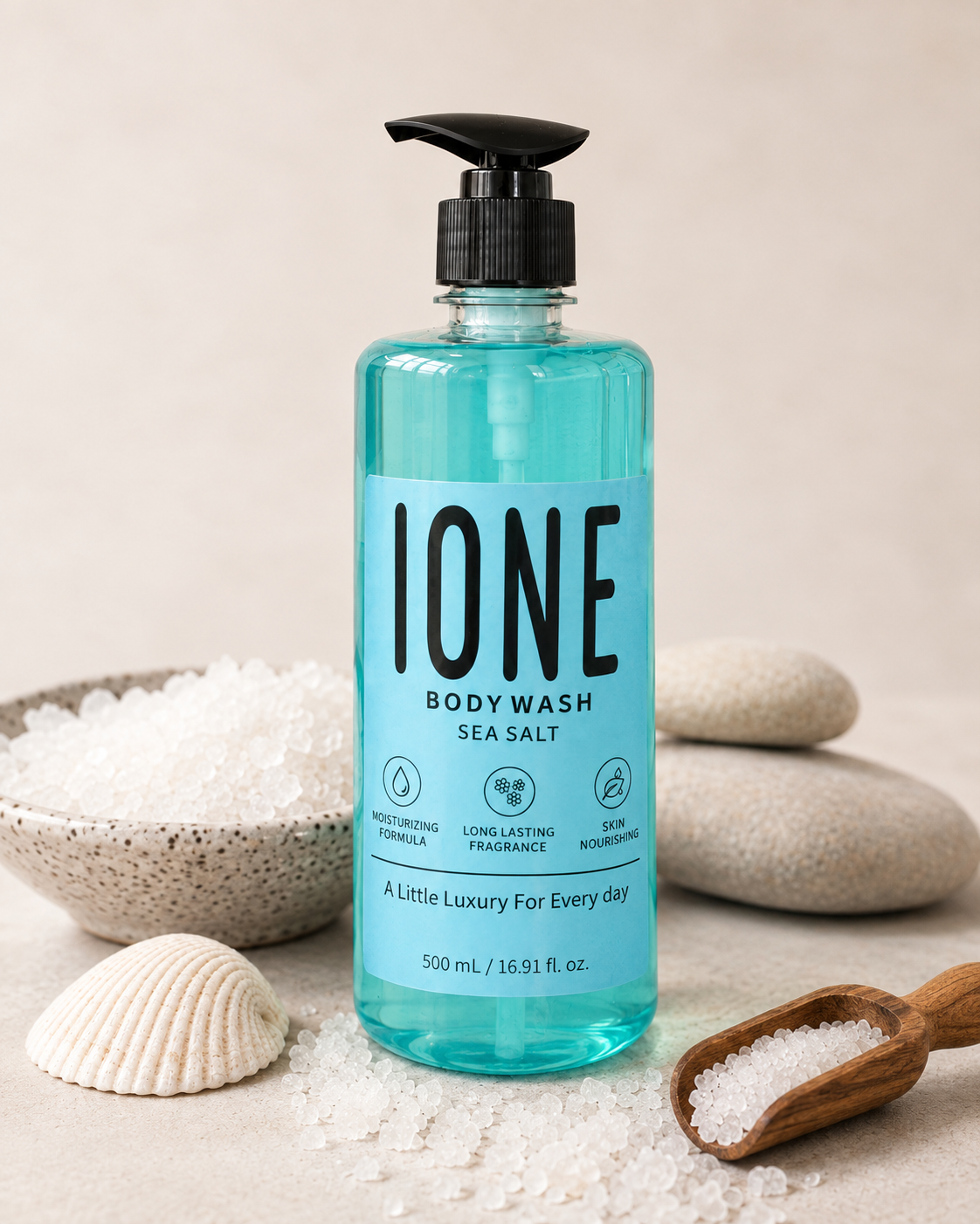 IONE Sea Salt Bodywash 500ml
