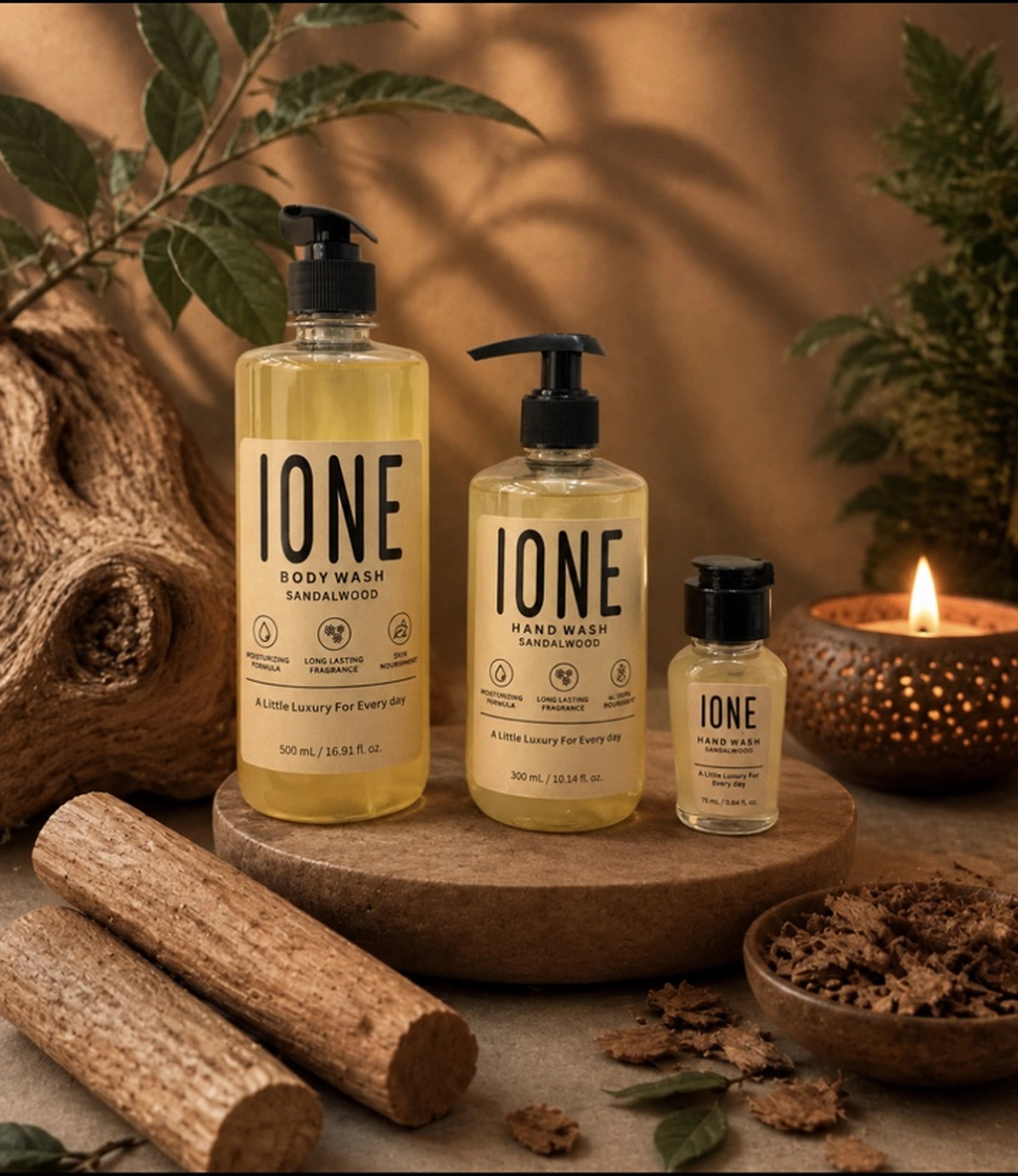 IONE Sandalwood Bodywash